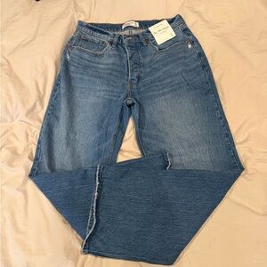 Abercrombie & Fitch the 90’s Baggy Low Rise Jeans NWT